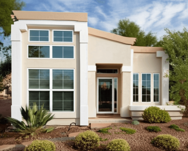 Completed window replacement project